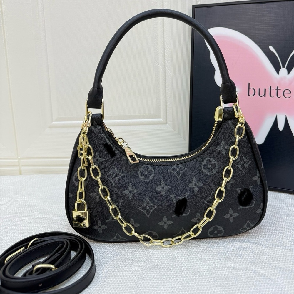 New women’s black fashion shoulder bag